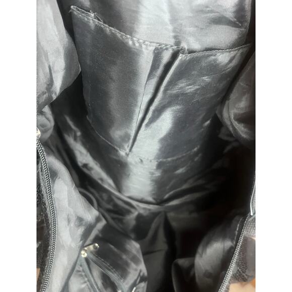 Mossimo Supply Co. Black Sequined Duffle Bag - Picture 5 of 5